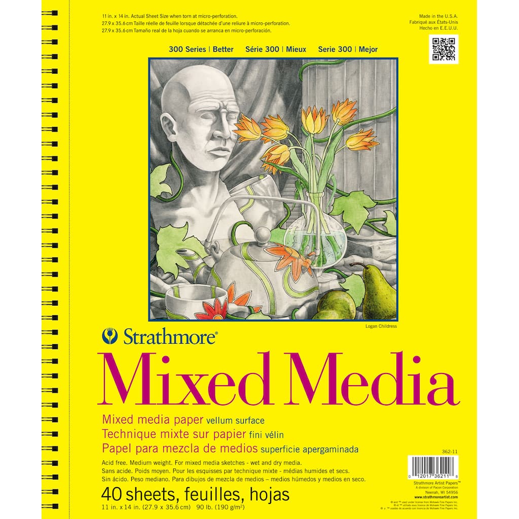 Strathmore 300 Series Mixed Media Pad